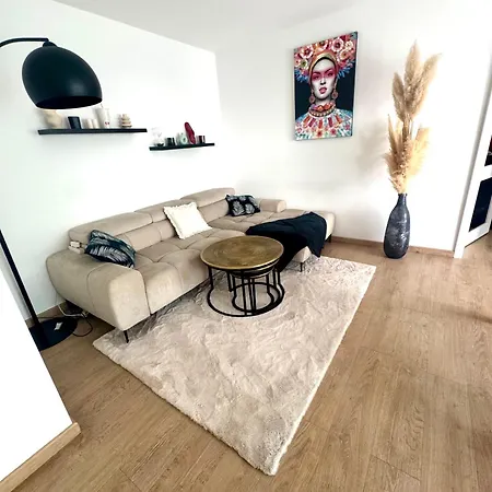 Daire Elegant F2 Avec Grande Terrasse Et Garage Prive